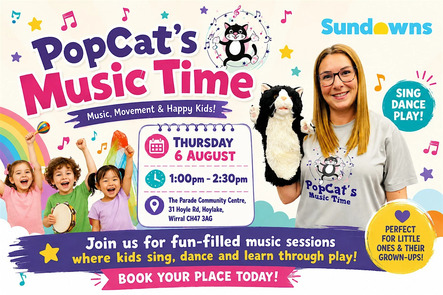 PopCats Music Time