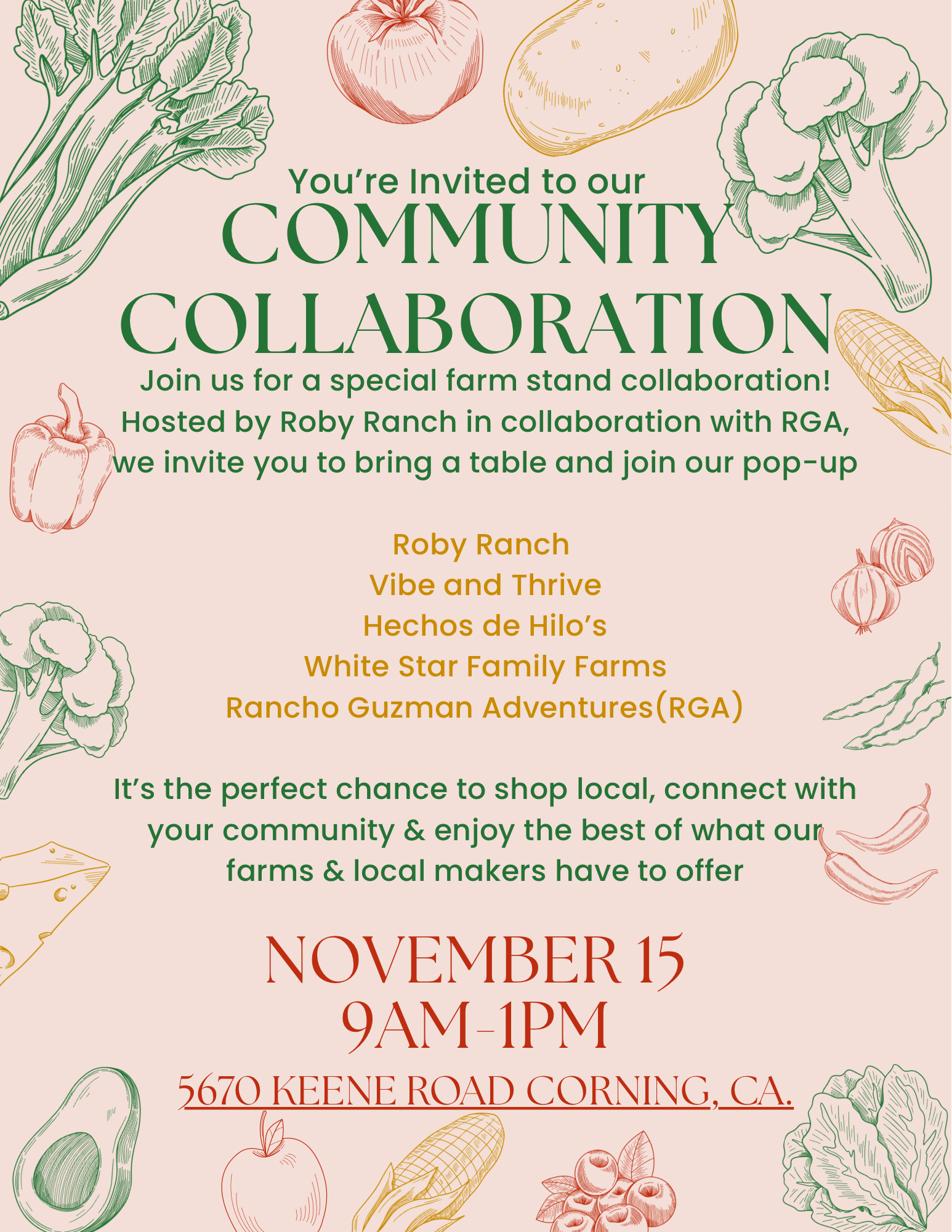 Roby Ranch and Rancho Guzman Adventures Community Event