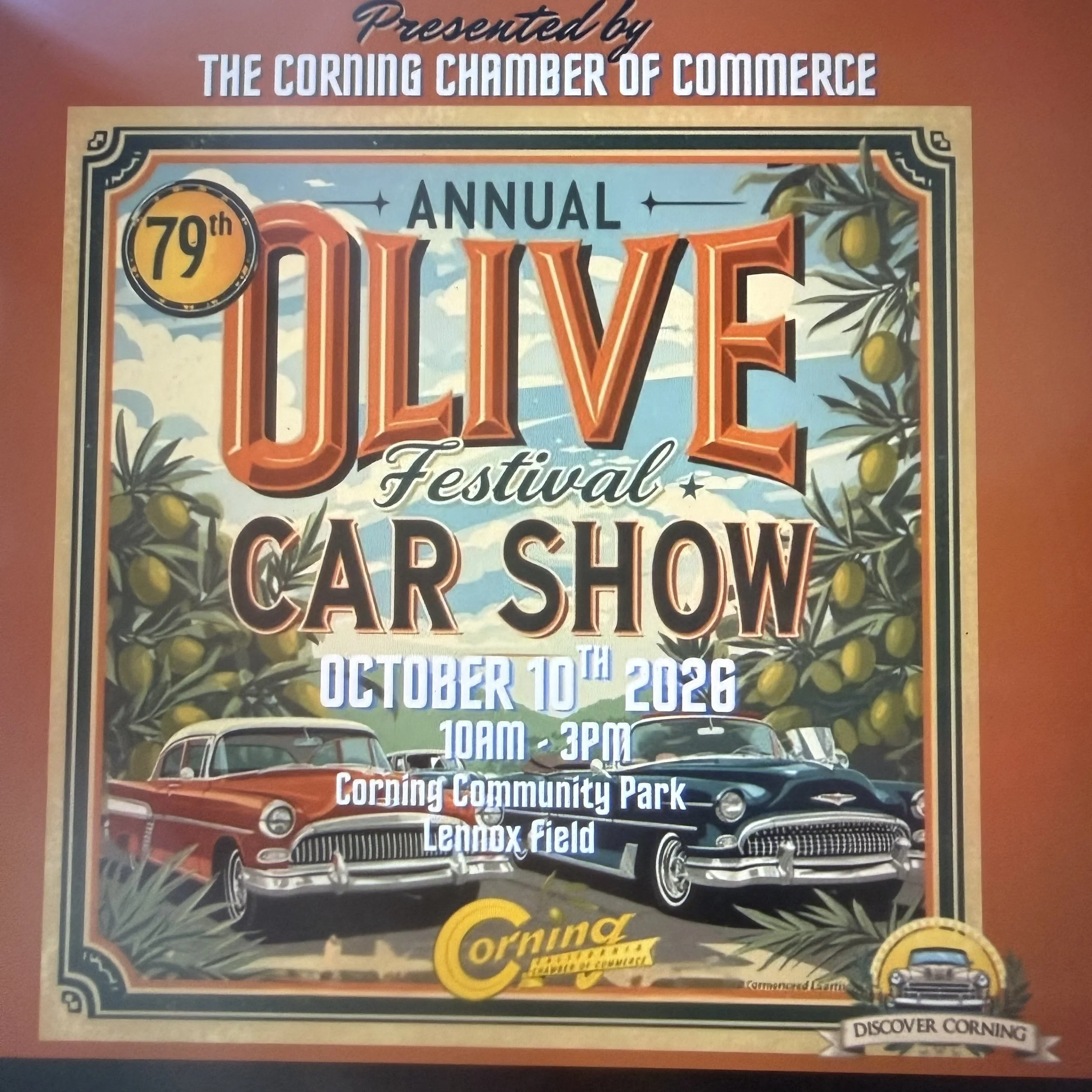 Annual Olive Festival and Car Show 