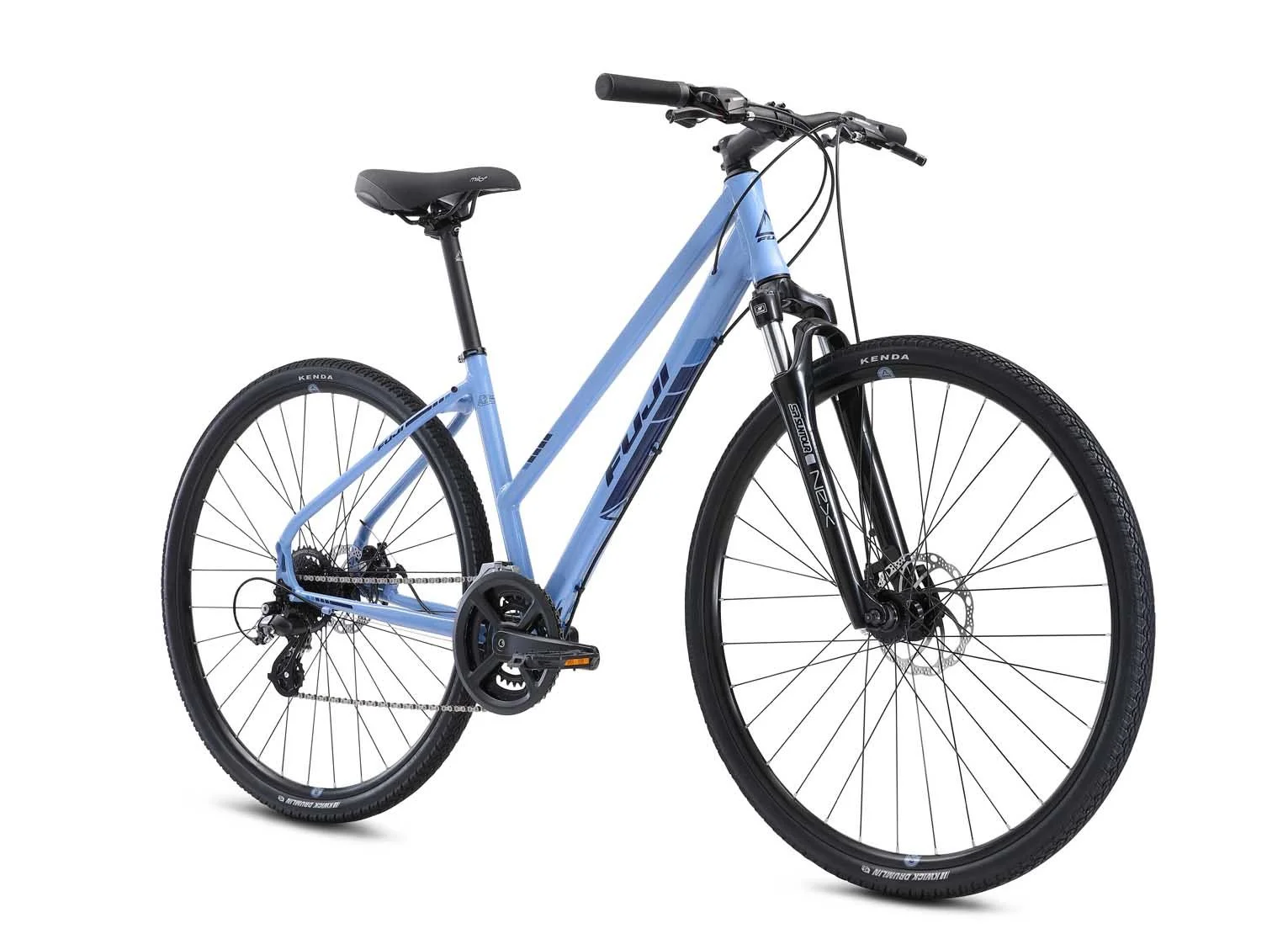 Fuji Traverse Step Through Denim Blue (Copy) — Bikes De Ver - Main Image
