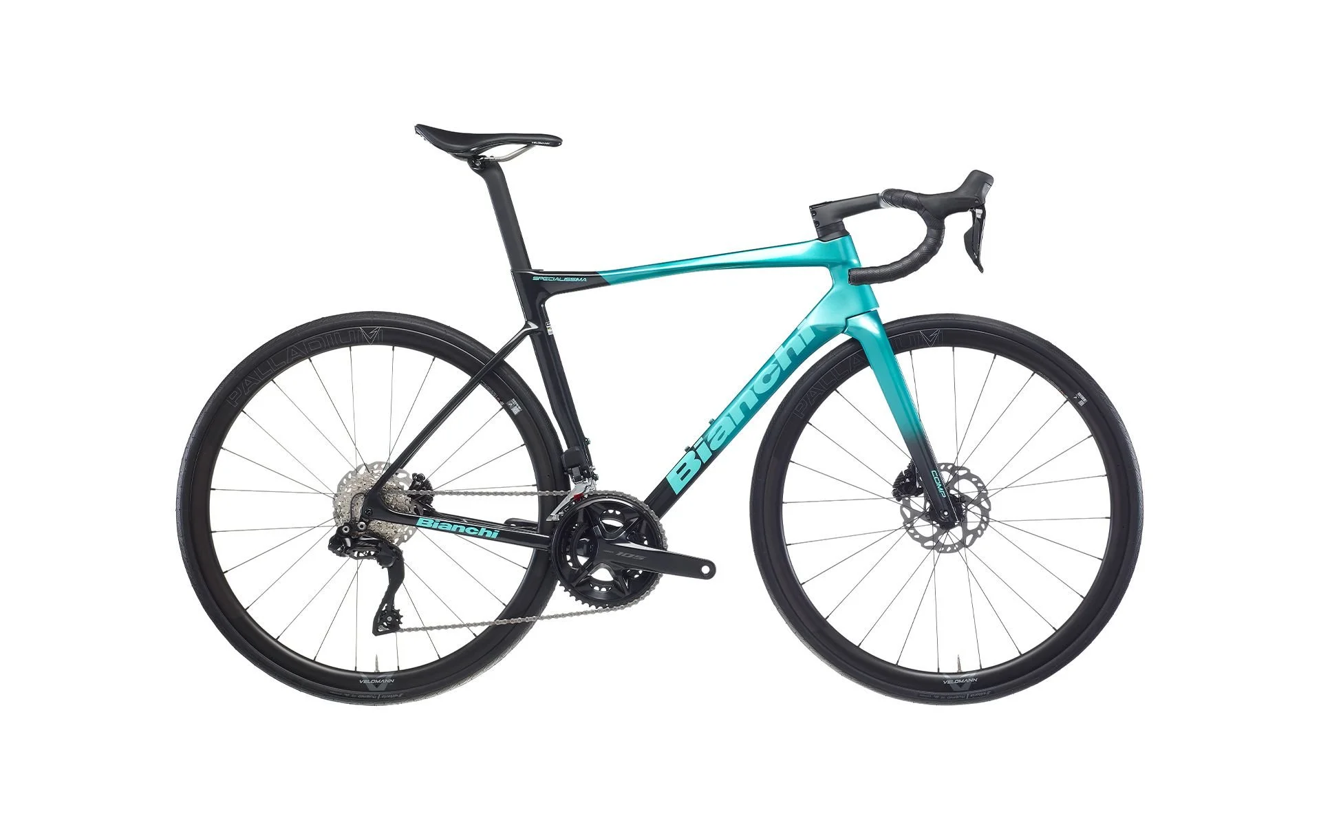 Bianchi Specialissima COMP Ultegra Graphite/Metallic Celeste