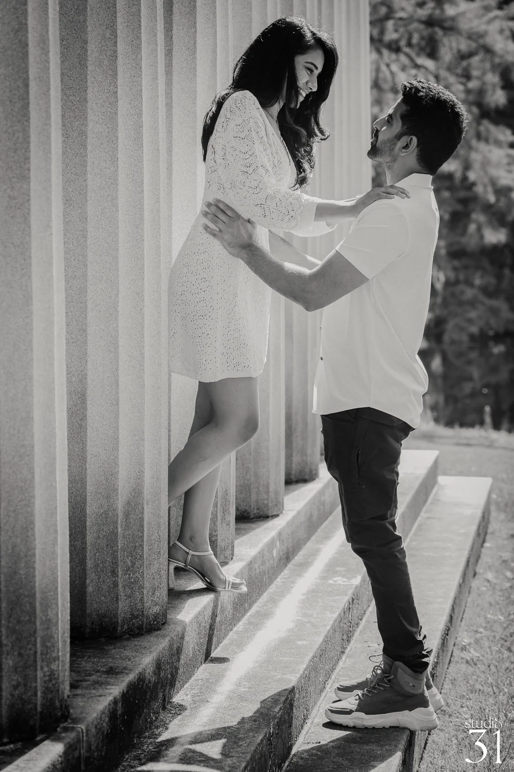 Outdoor couple shoot by Studio 31 Wedding Photography