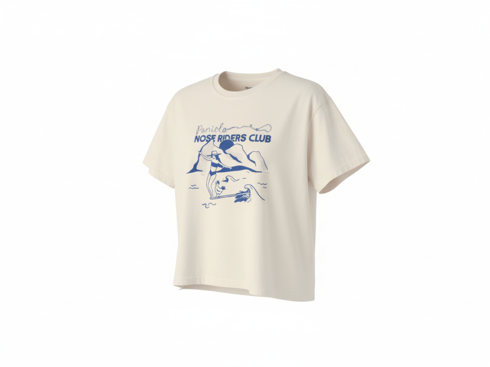Paniolo Surf Club Slightly Cropped Tee