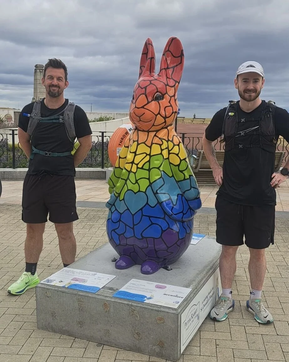 Quorum Park Duo Tackle 20-Mile Art Trail Run for St Oswald’s Hospice