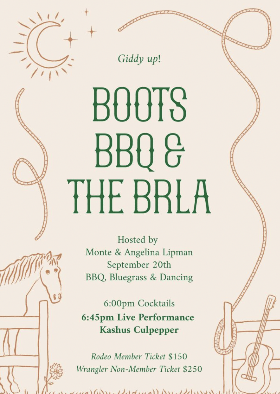 Boots, BBQ & The BRLA