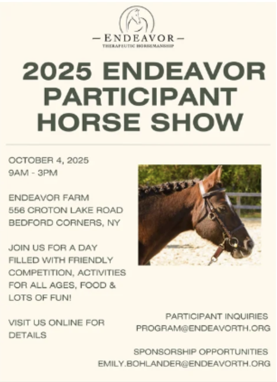2025 Endeavor Participant Horse Show