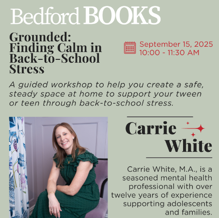 Workshop: Grounded—Finding Calm in Back-to-School Stress