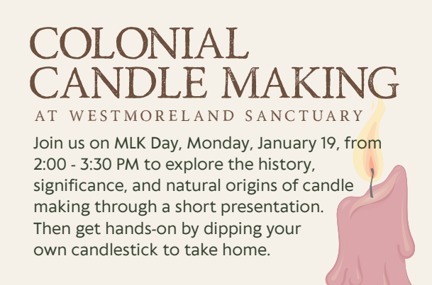 Colonial Candle Dipping Workshop