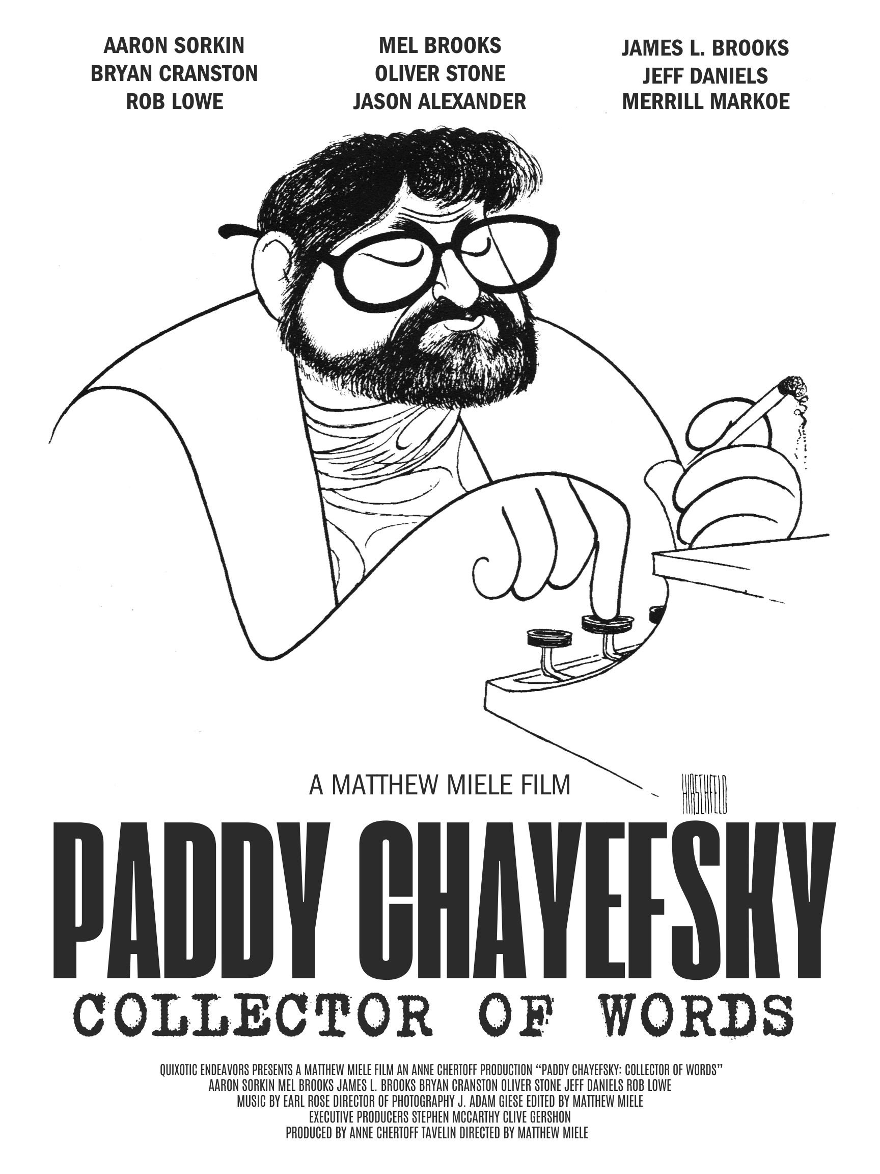 Paddy Chayefsky: Collector of Words