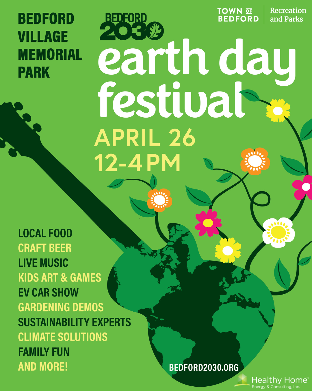 Bedford 2030 Earth Day Festival