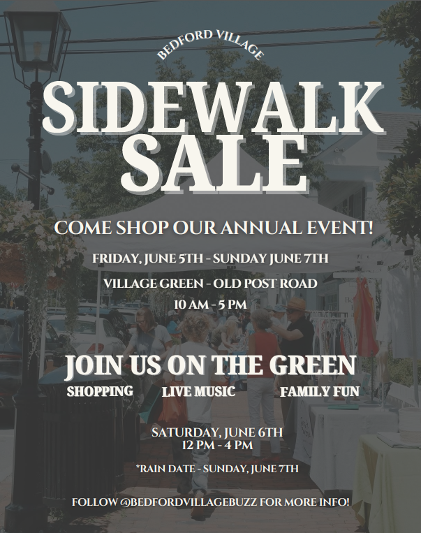 Bedford Village Sidewalk Sale