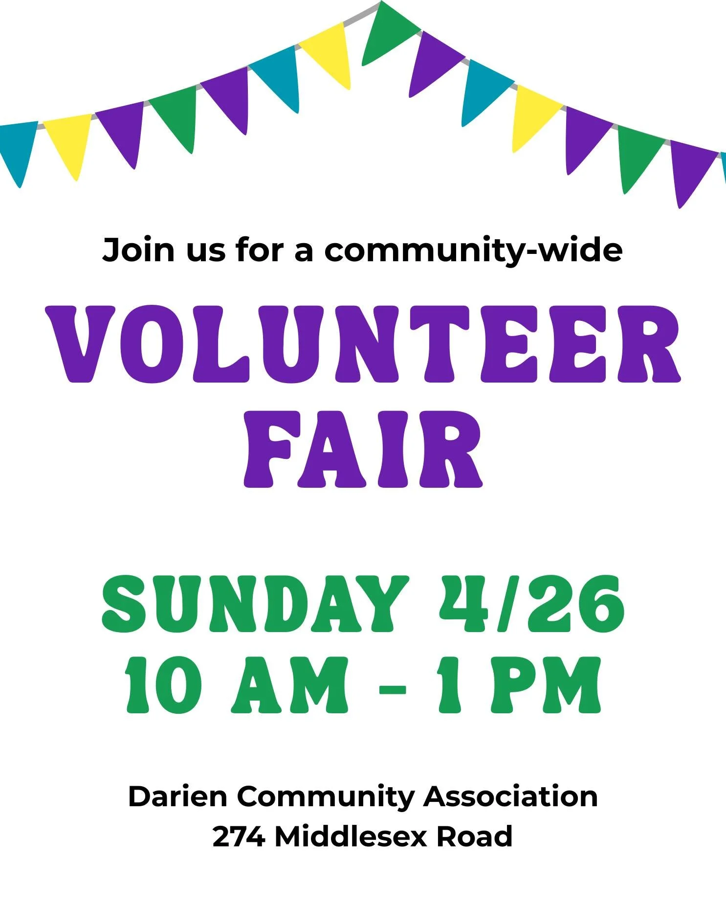 Community Wide Volunteer Fair
