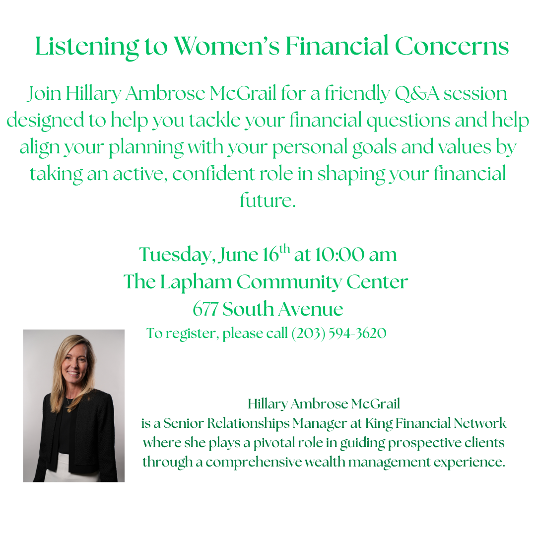 Listening to Women’s Financial Concerns