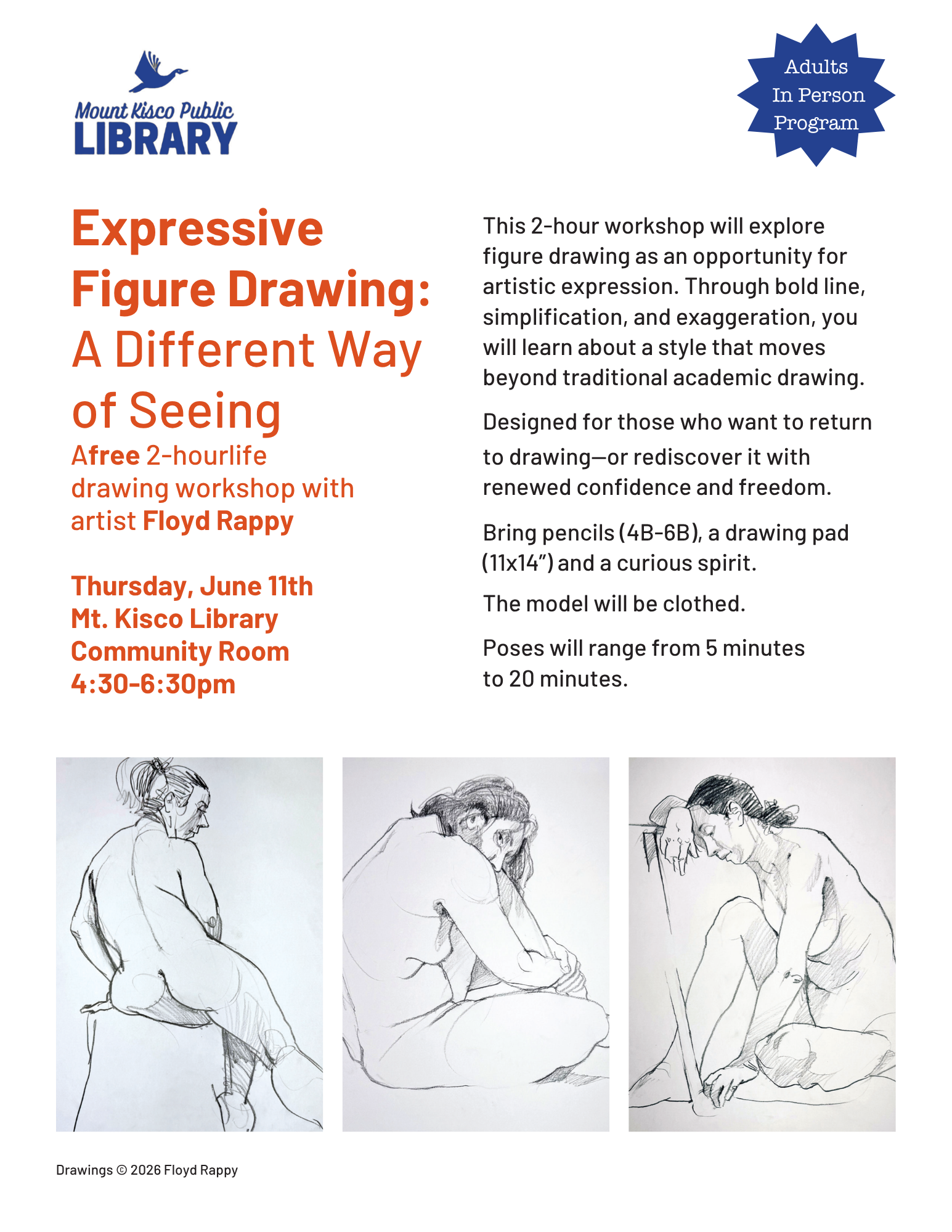 Expressive Figure Drawing: A Different Way of Seeing