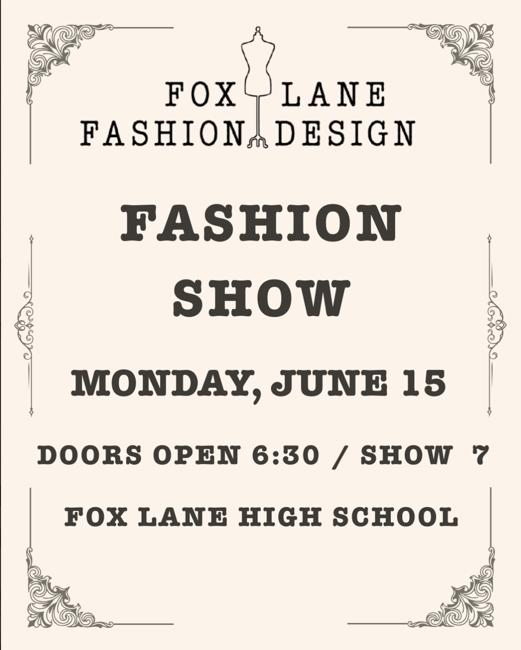  Fox Lane Fashion Show