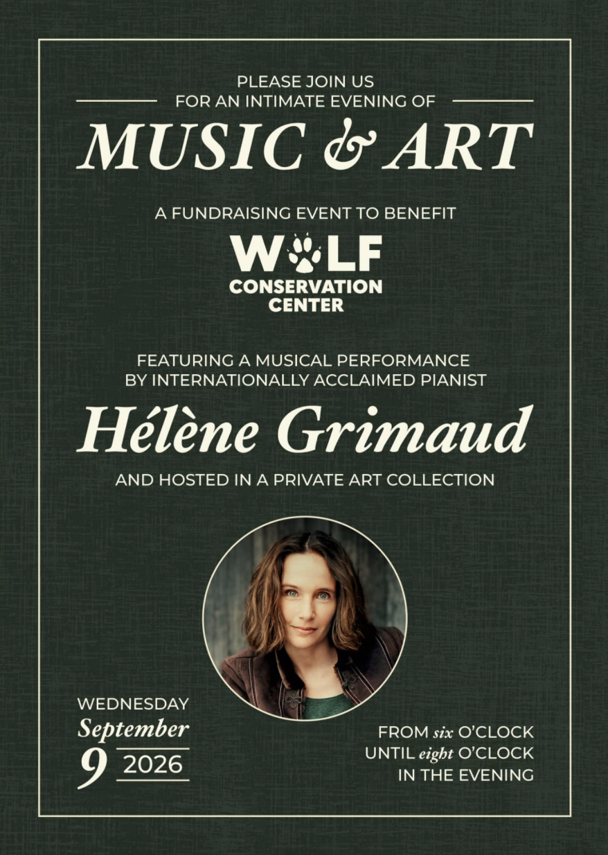 Musical Appetizers with Hélène Grimaud