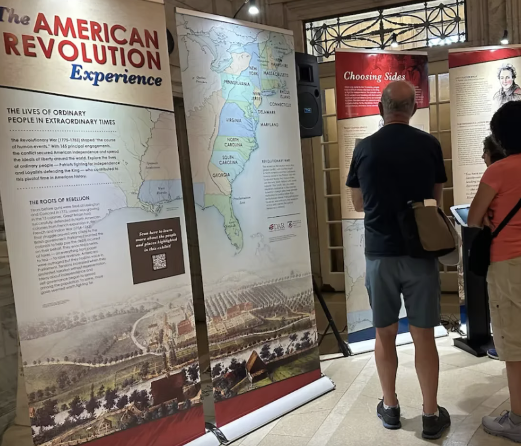 Touring the Country, and Coming to Mather! DAR's American Revolution Experience Traveling Exhibit