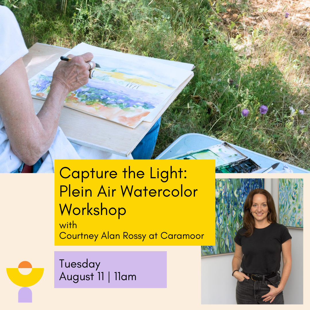 Capture the Light: Plein Air Watercolor Workshop with Courtney Alan Rossy at Caramoor