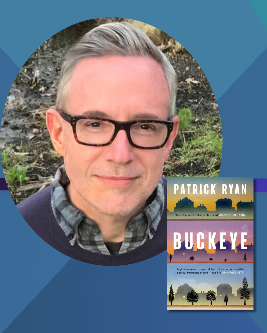 Novel Tea featuring Author of "Buckeye" Patrick Ryan
