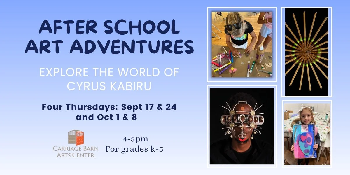 After School Art Adventures, Fall 2026