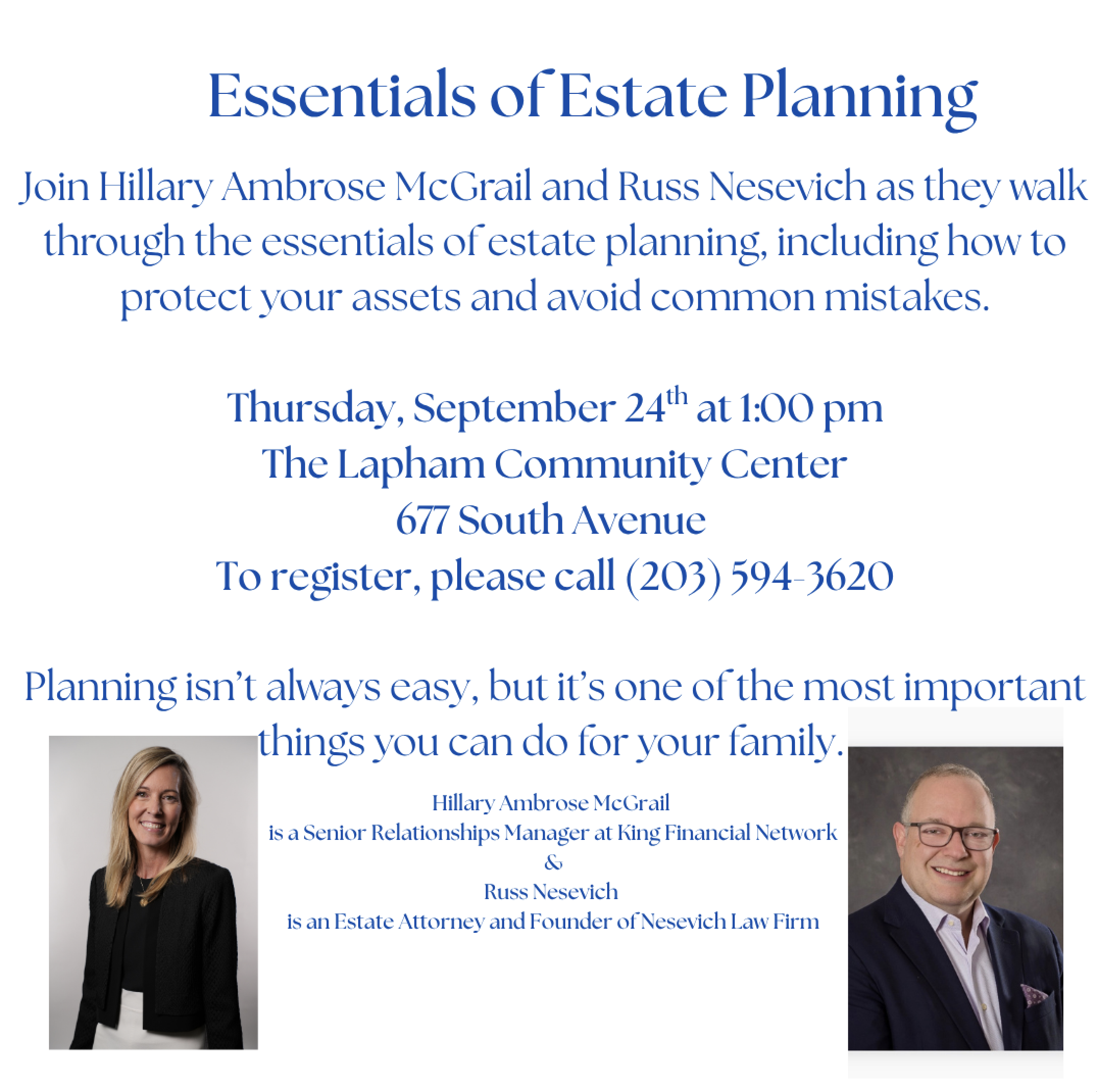 Essentials of Estate Planning
