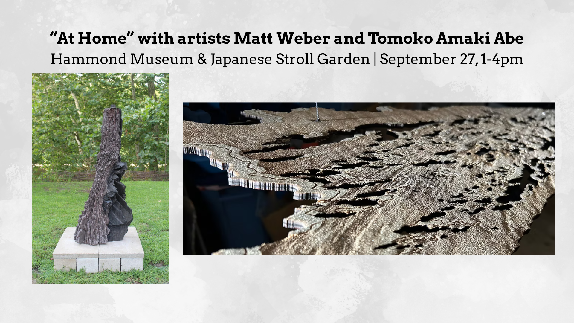 "At Home" with artists Matt Weber and Tomoko Amaki Abe