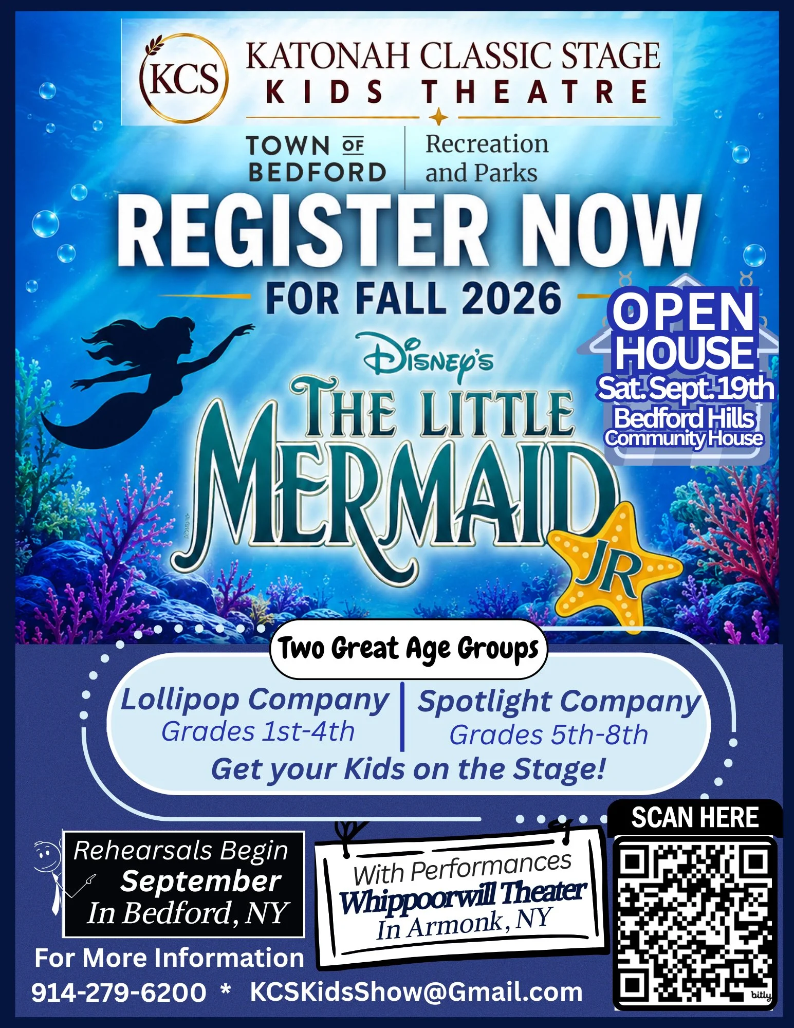 KCS Kids Children's Theatre OPEN HOUSE