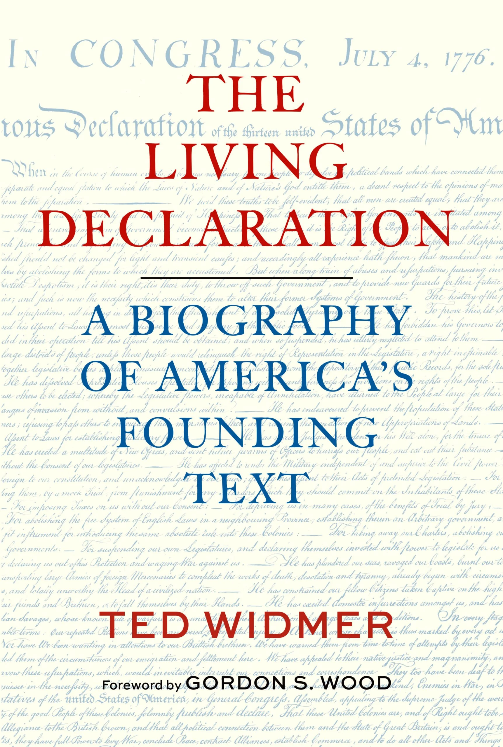 Author Talk: The Living Declaration with Ted Widmer