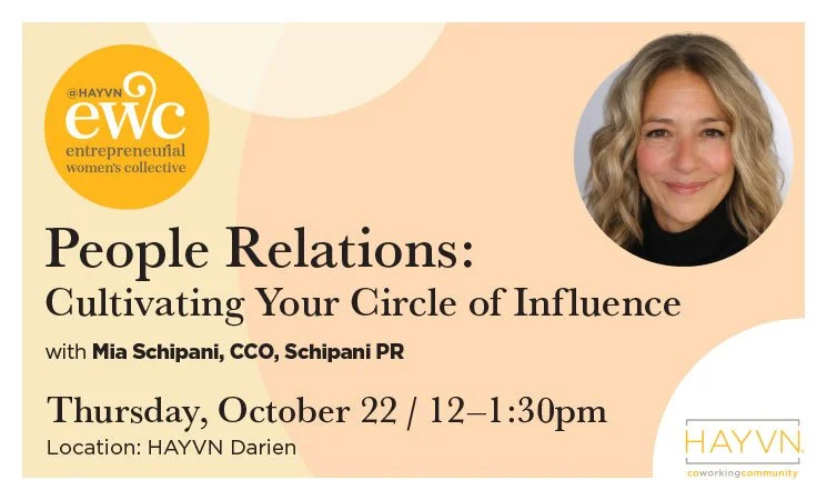 EWC Luncheon: Cultivating Your Circle of Influence with Mia Schipani