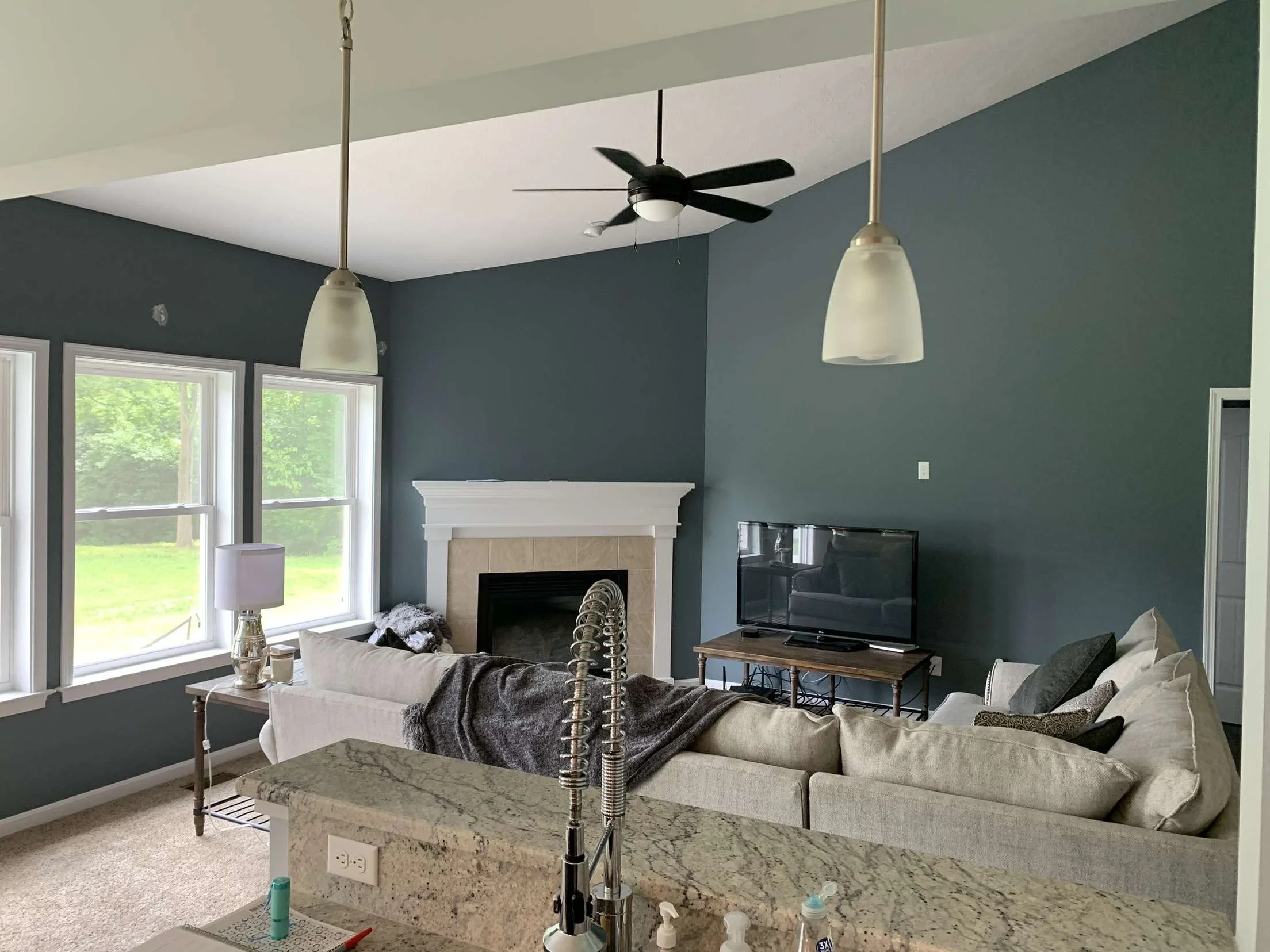 living room painting