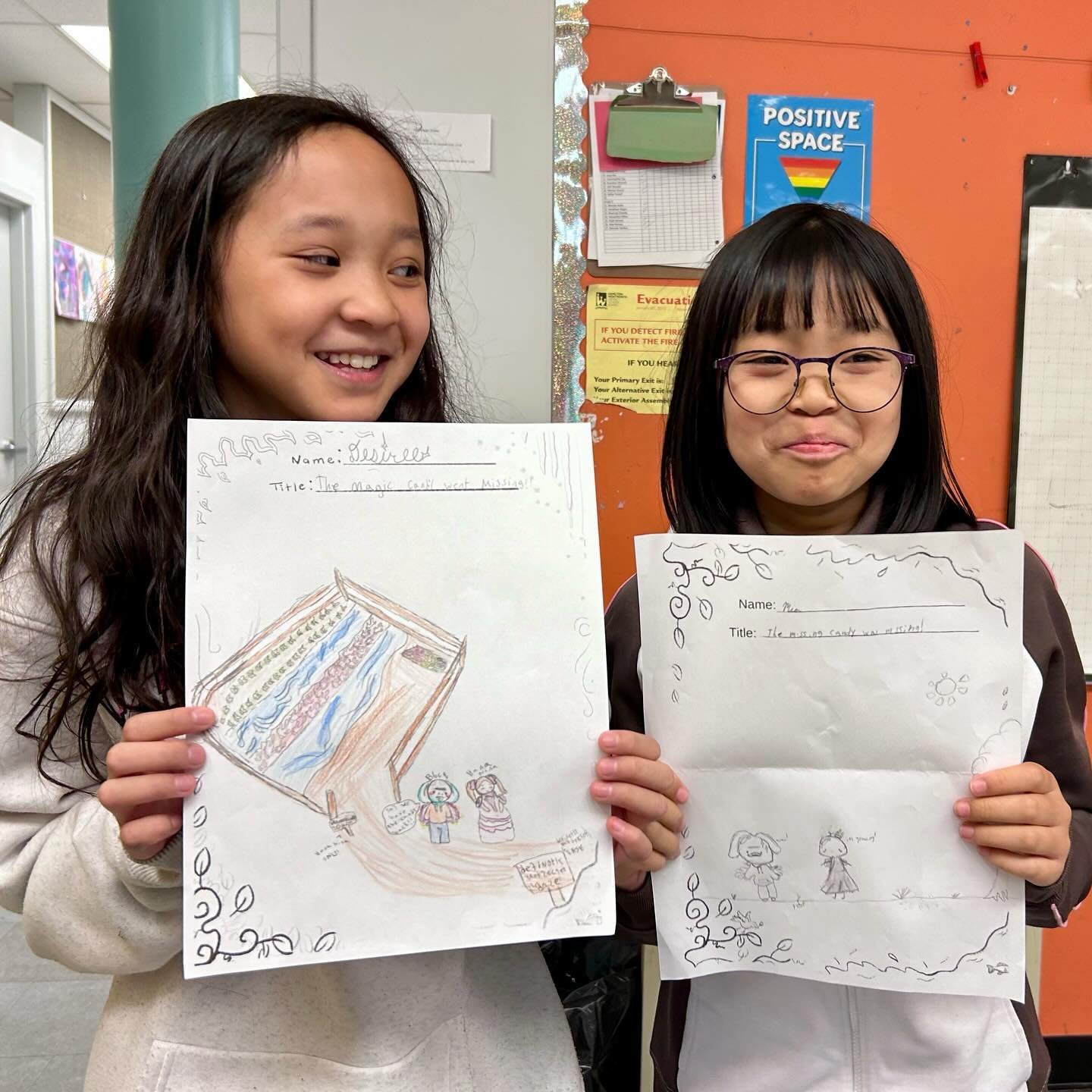 At Hess Street Elementary in Hamilton, creativity overflowed! 🌟

Meet BBCQ, the shapeshifting star of &ldquo;The Magic Candy Went Missing&rdquo; 🍬 💫 (in human form, he&rsquo;s bald and wears too much perfume)

After writing and illustrating their 