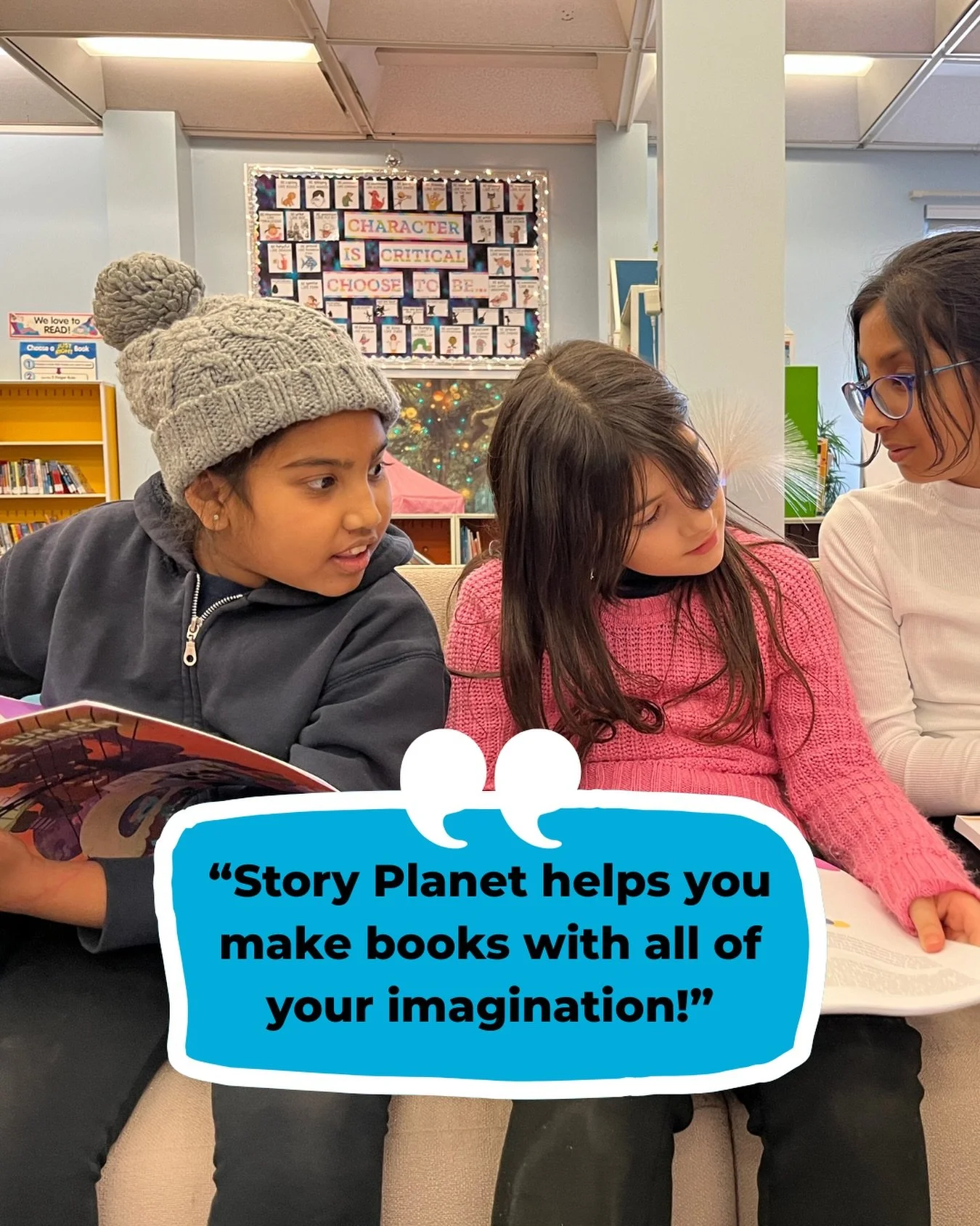 &ldquo;I love Story Planet!&rdquo; ✍️

We&rsquo;ve been reading through our fall program evaluations. Many students told us that writing felt fun and exciting&mdash;98% said they enjoyed writing in the program, and 91% said the program made them want