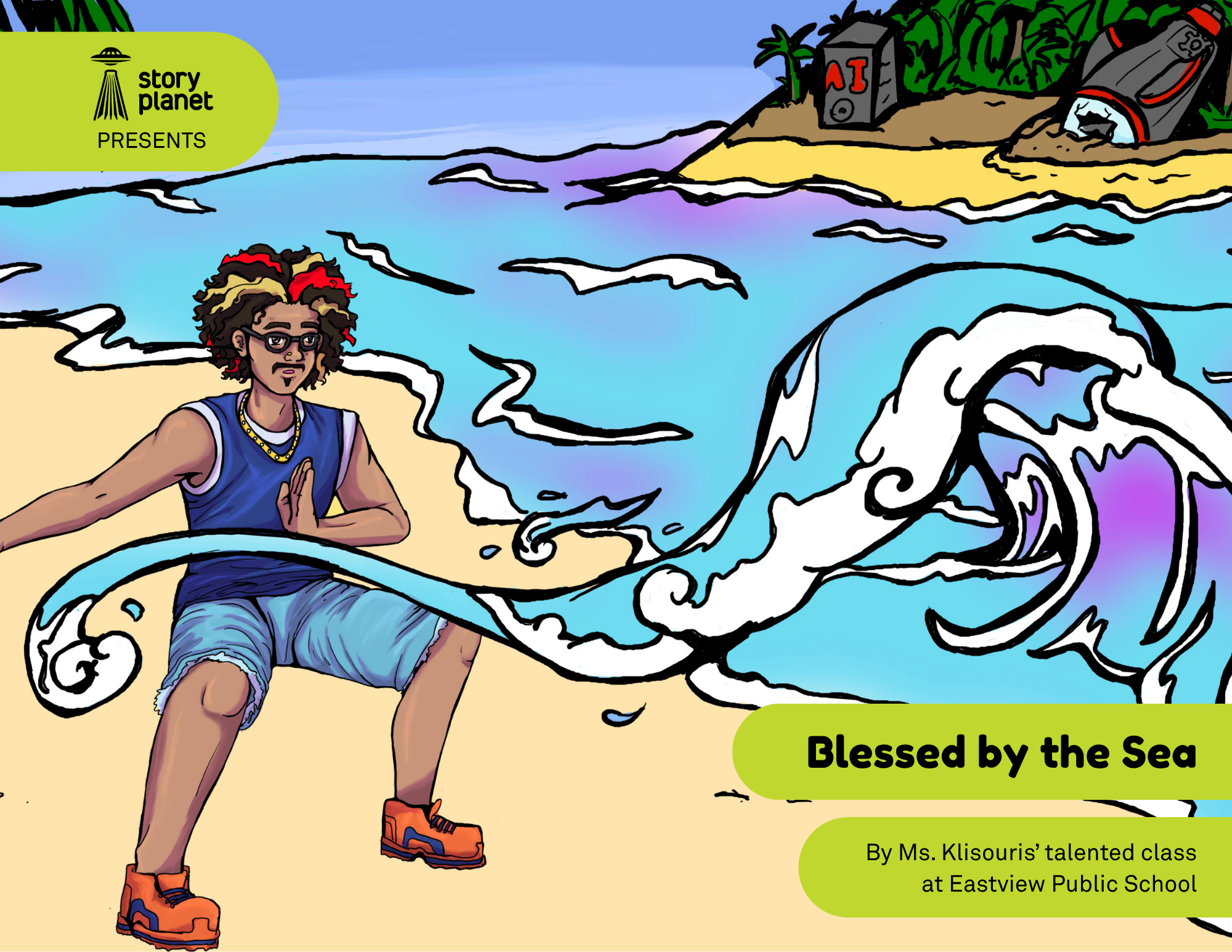 Blessed by the Sea by Ms. Klisouris’s Class