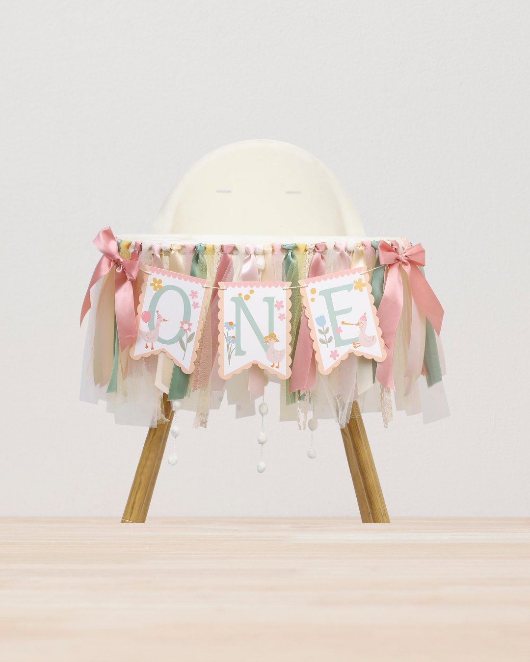 One Silly Goose Highchair Banner