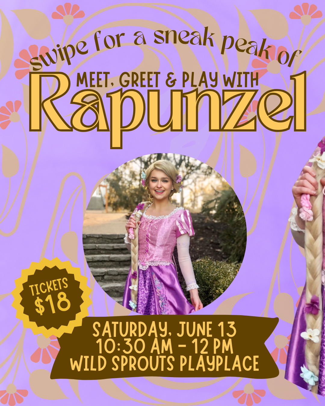 Meet Greet & Play with Rapunzel