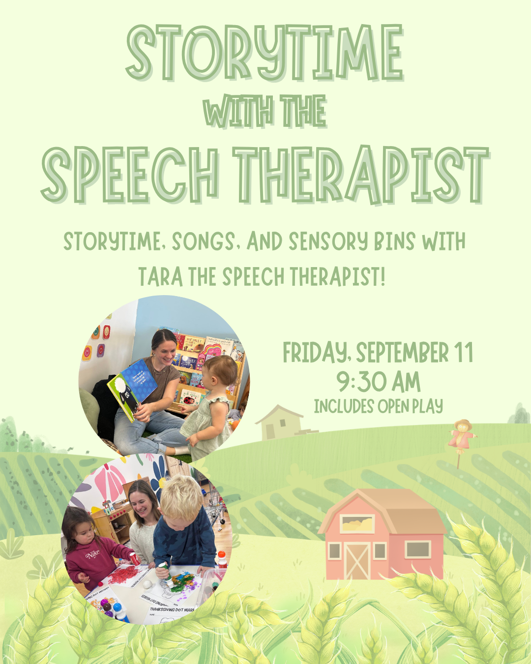 Storytime with the Speech Therapist