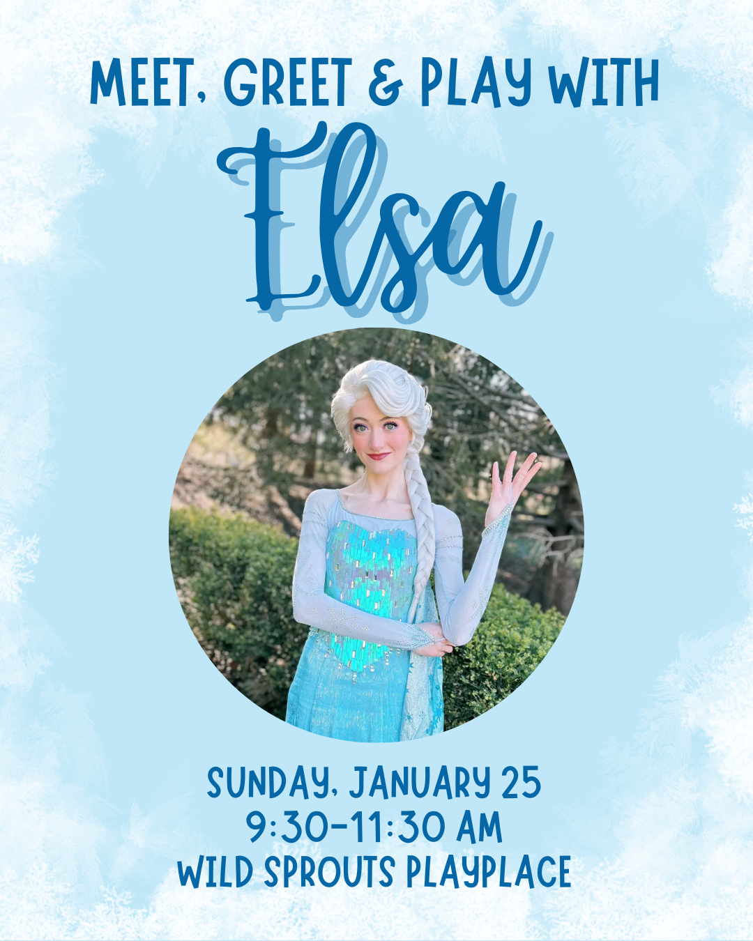 Meet, Greet & Play with Elsa