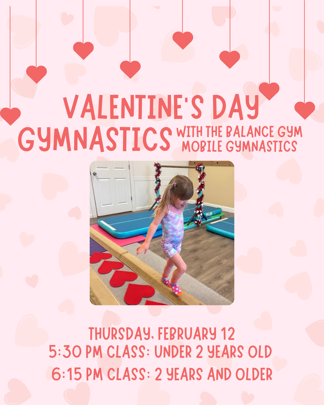 Valentine's Day Gymnastics