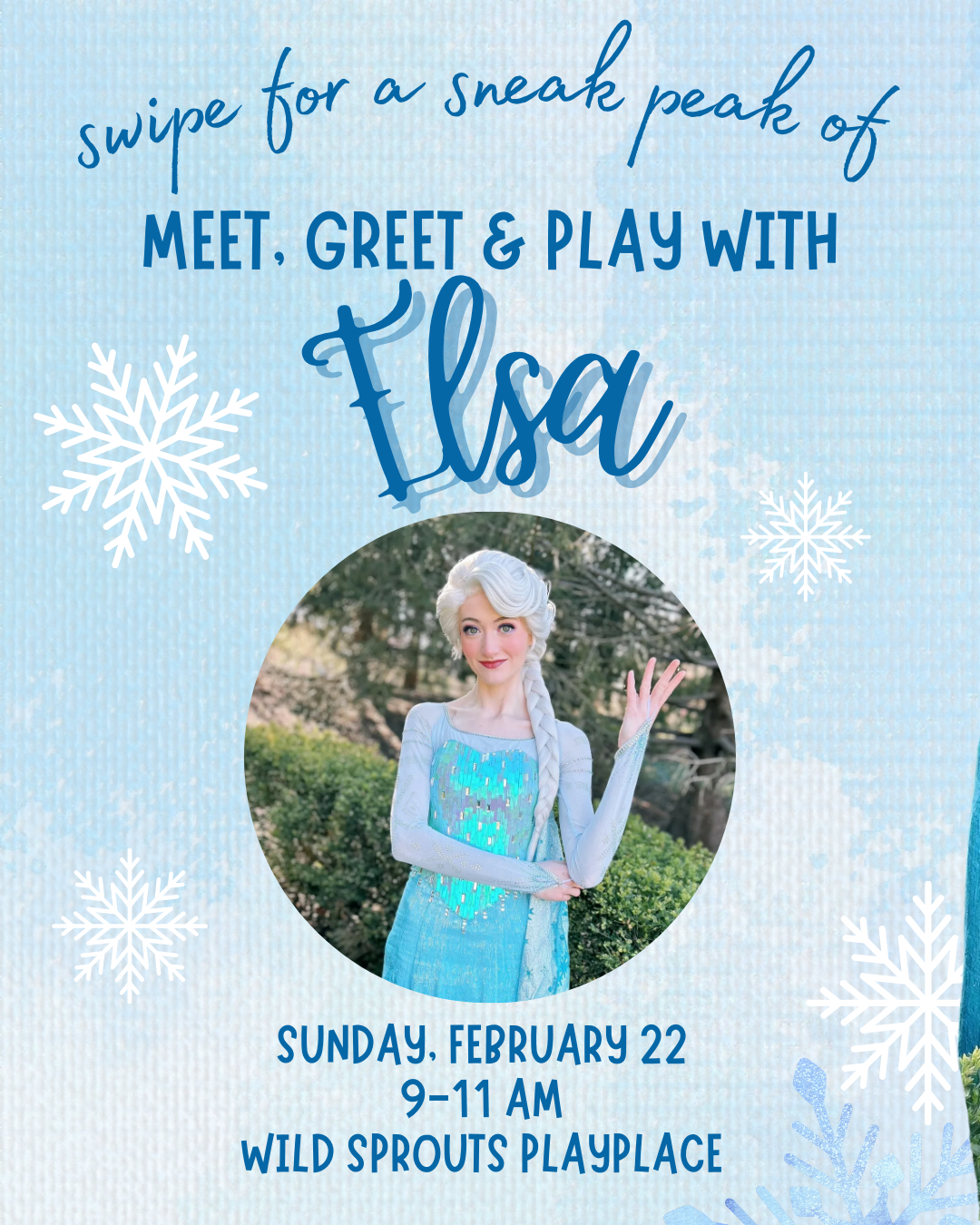 Meet, Greet & Play with Elsa