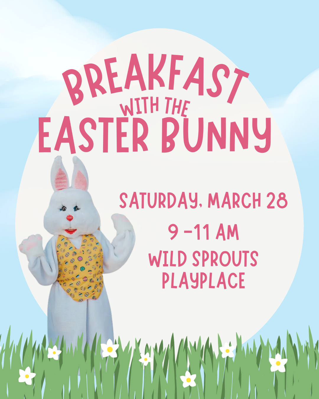 Breakfast with the Easter Bunny