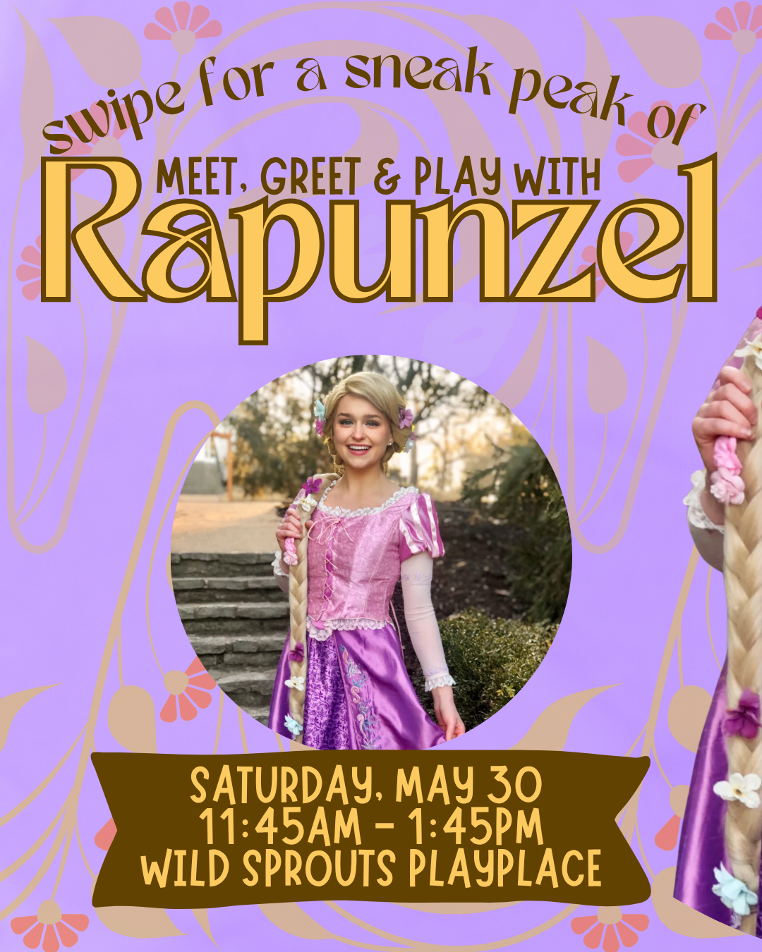 Meet Greet & Play with Rapunzel