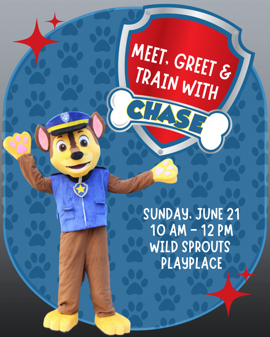 Meet Greet & Train with Chase