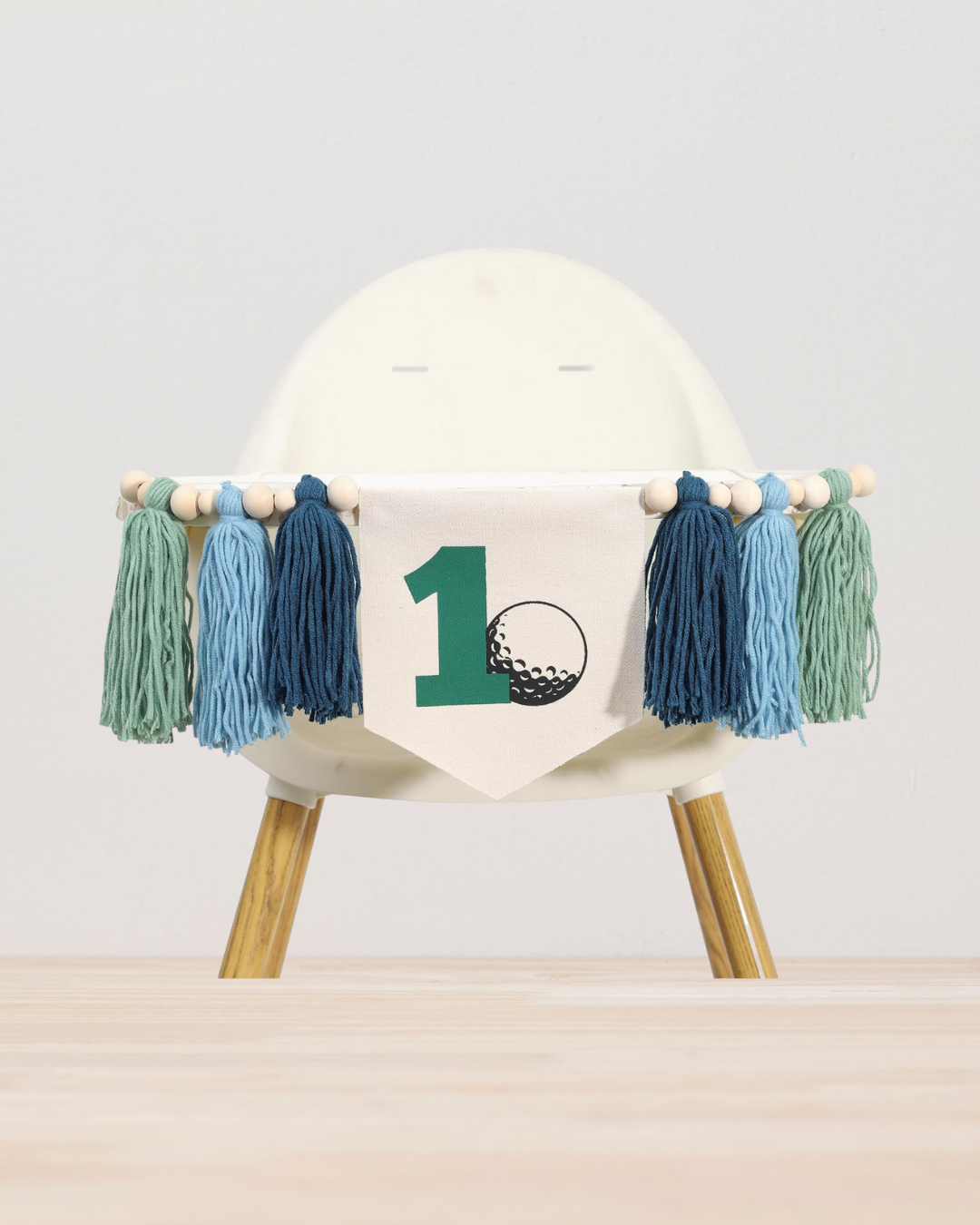 Golf One Highchair Decoration