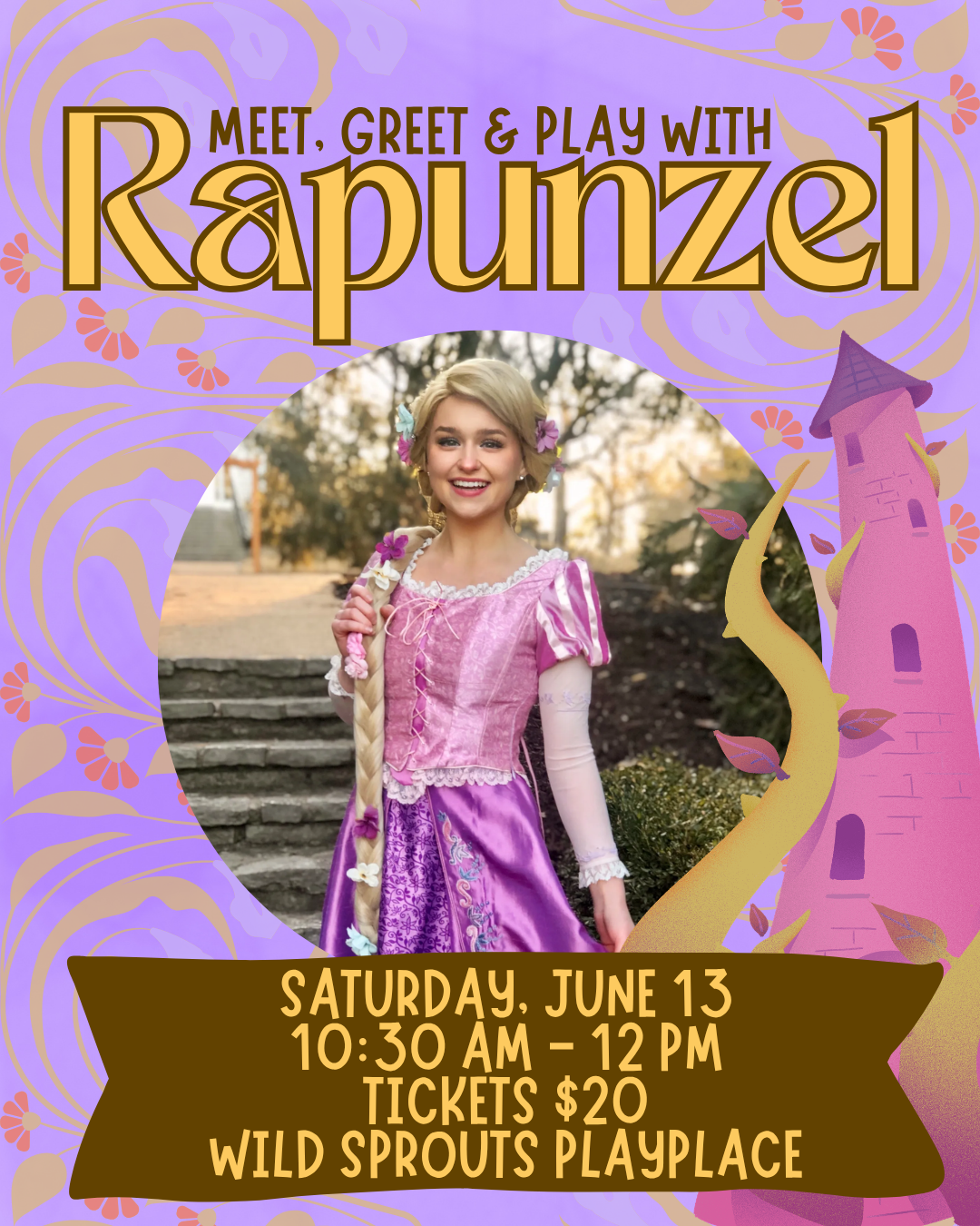Meet Greet & Play with Rapunzel