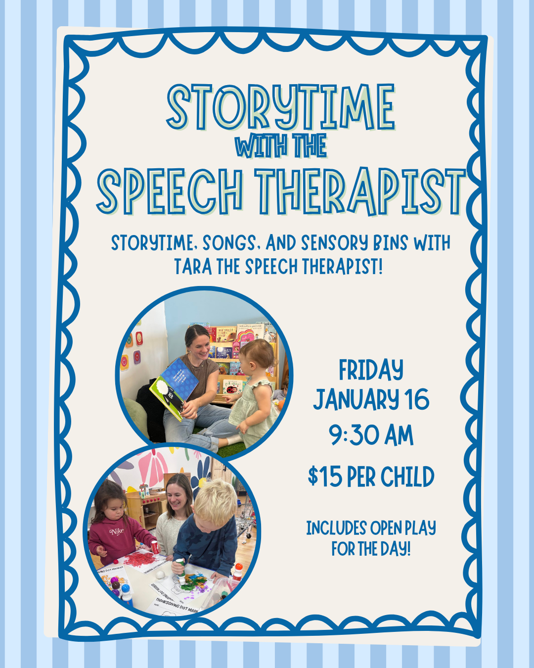 Storytime with the Speech Therapist