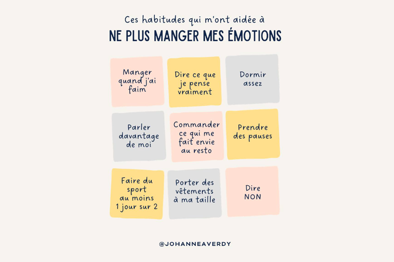 Comment arrêter de manger ses émotions ?