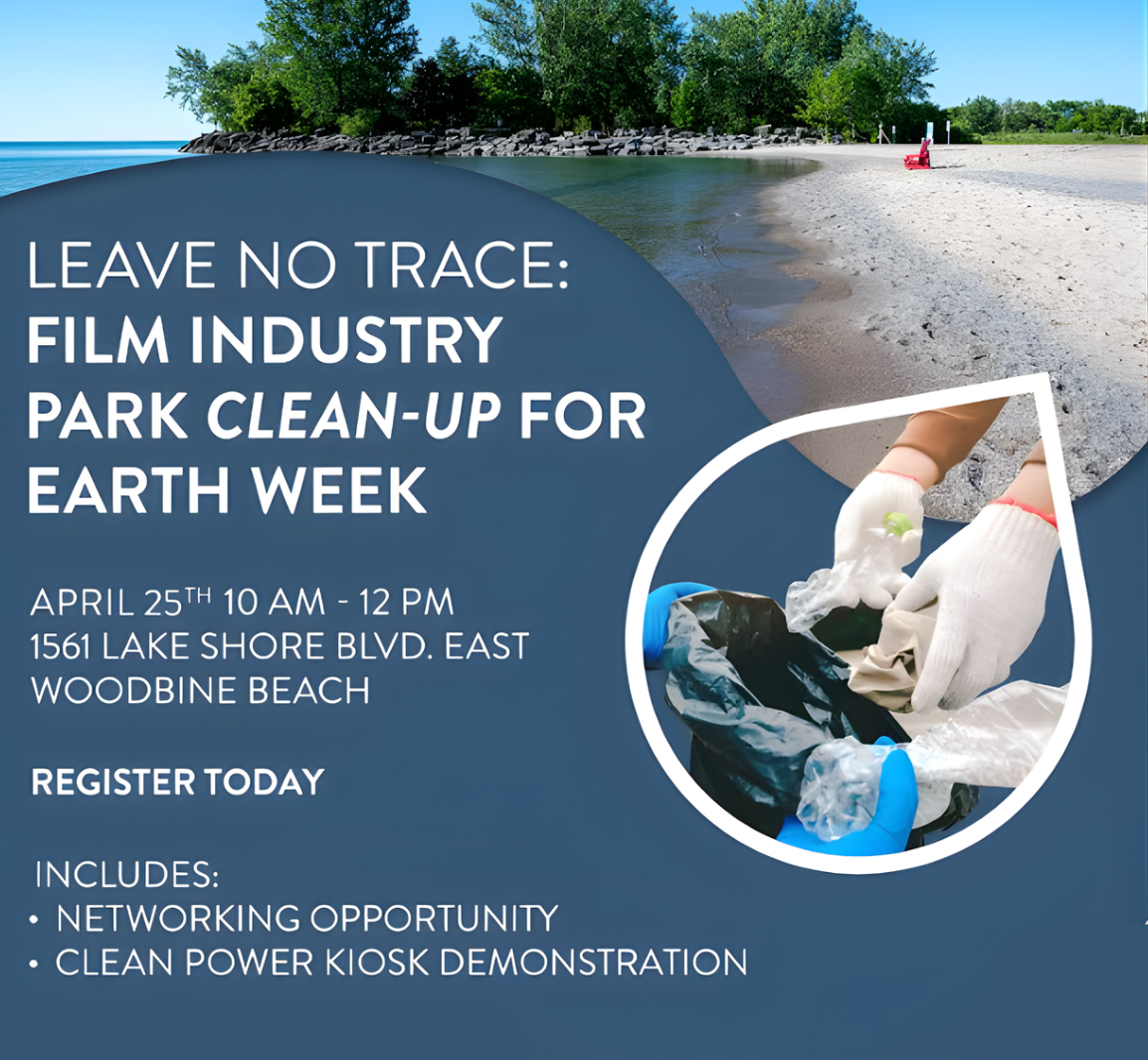Film Industry Park Clean-Up For Earth Week