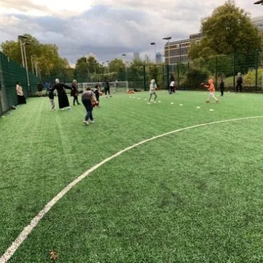Community building through physical activity: An evaluation for Oasis Hub