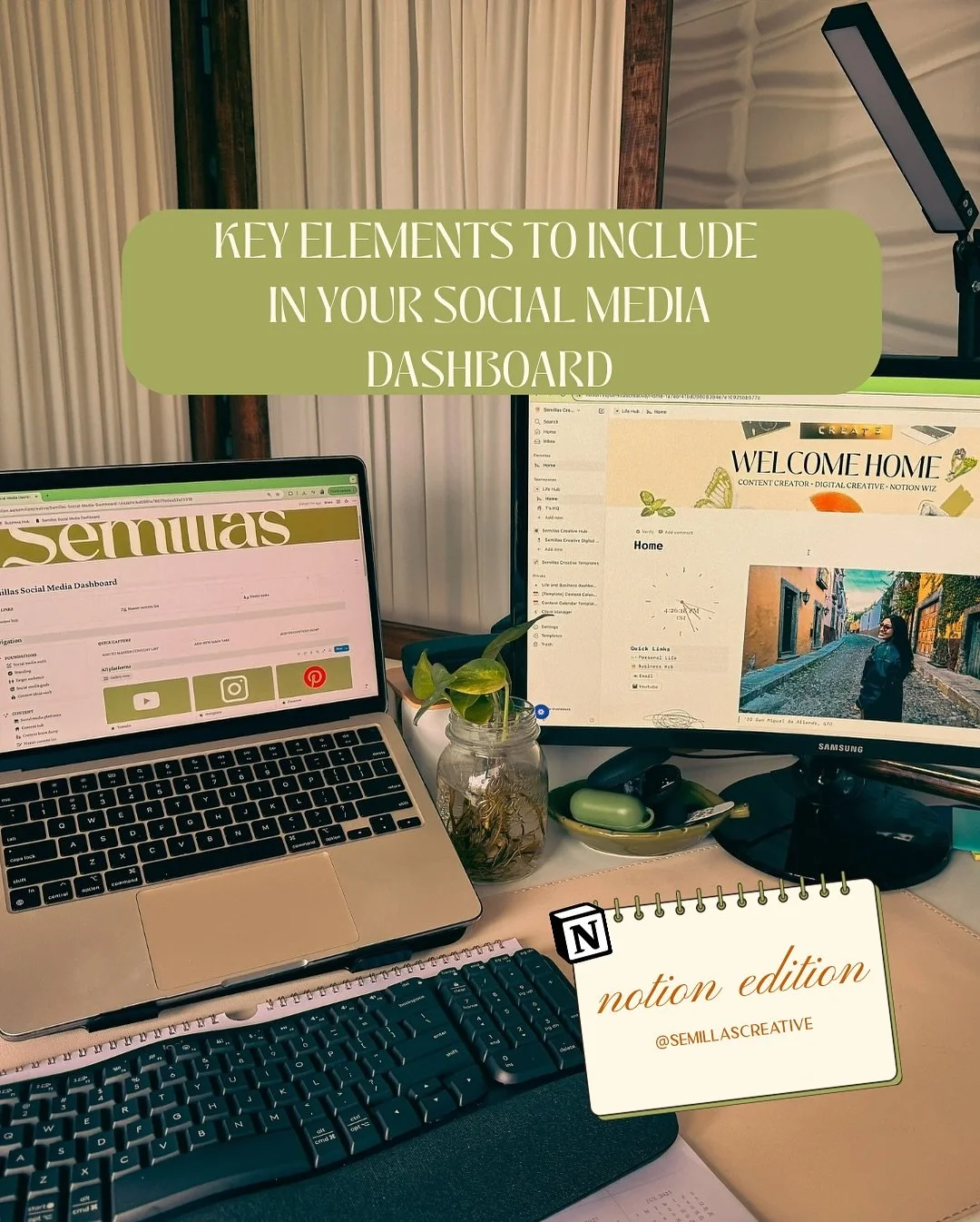 Working on your social media dashboard? Here&rsquo;s what to include - 

If your content feels all over the place, having a system makes a huge difference. These are the key sections I always add when building a dashboard in Notion:

✨ Foundations &n