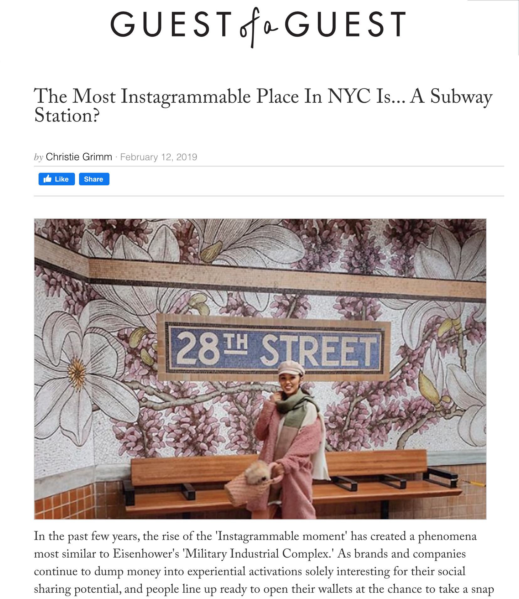 Guest of a Guest-Christie Grimm, Feb 12, 2019